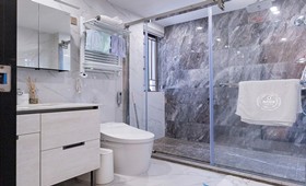 厕所装修如何将小空间实现干湿分区?
